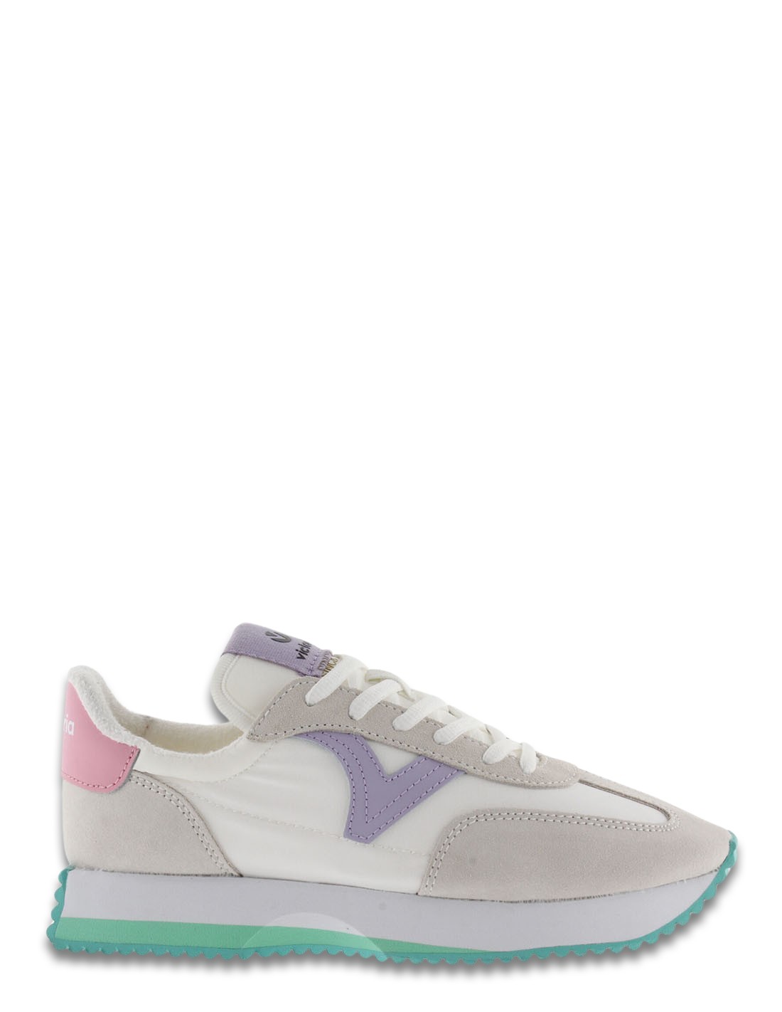victoria Baskets de ville Femme Cosmos Serraje & Nylon Multicolor