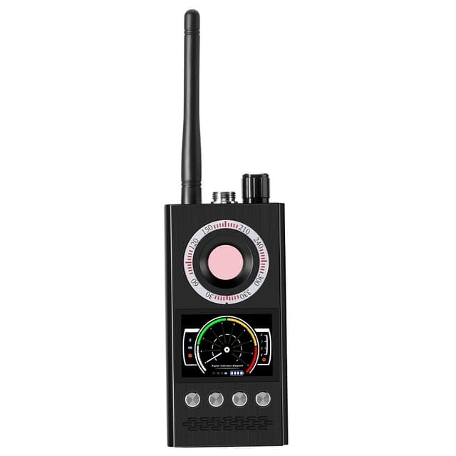 trådløs signaldetektor RF Bug Finder Anti-Spy Kameradetektor GPS Tracker Locator opgraderet version