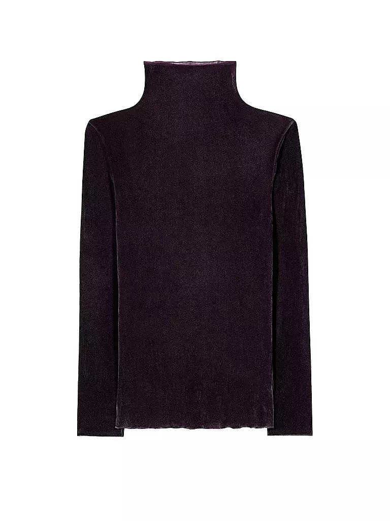 LUISA CERANO Rollkragenpullover dunkelrot