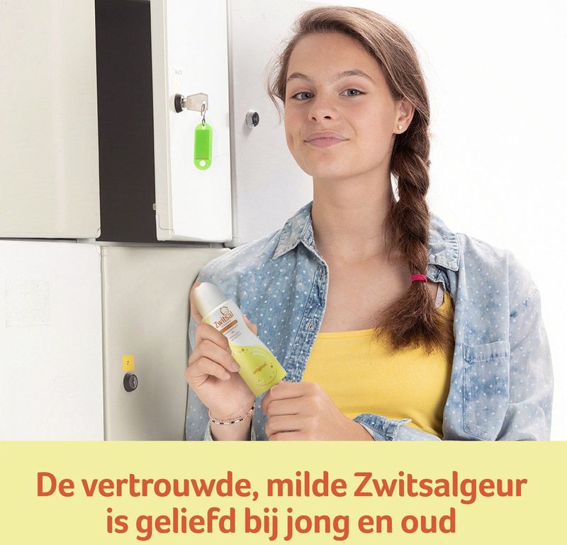 Zwitsal Original Deodorant - 6 x 100 ml - Voordeelverpakking
