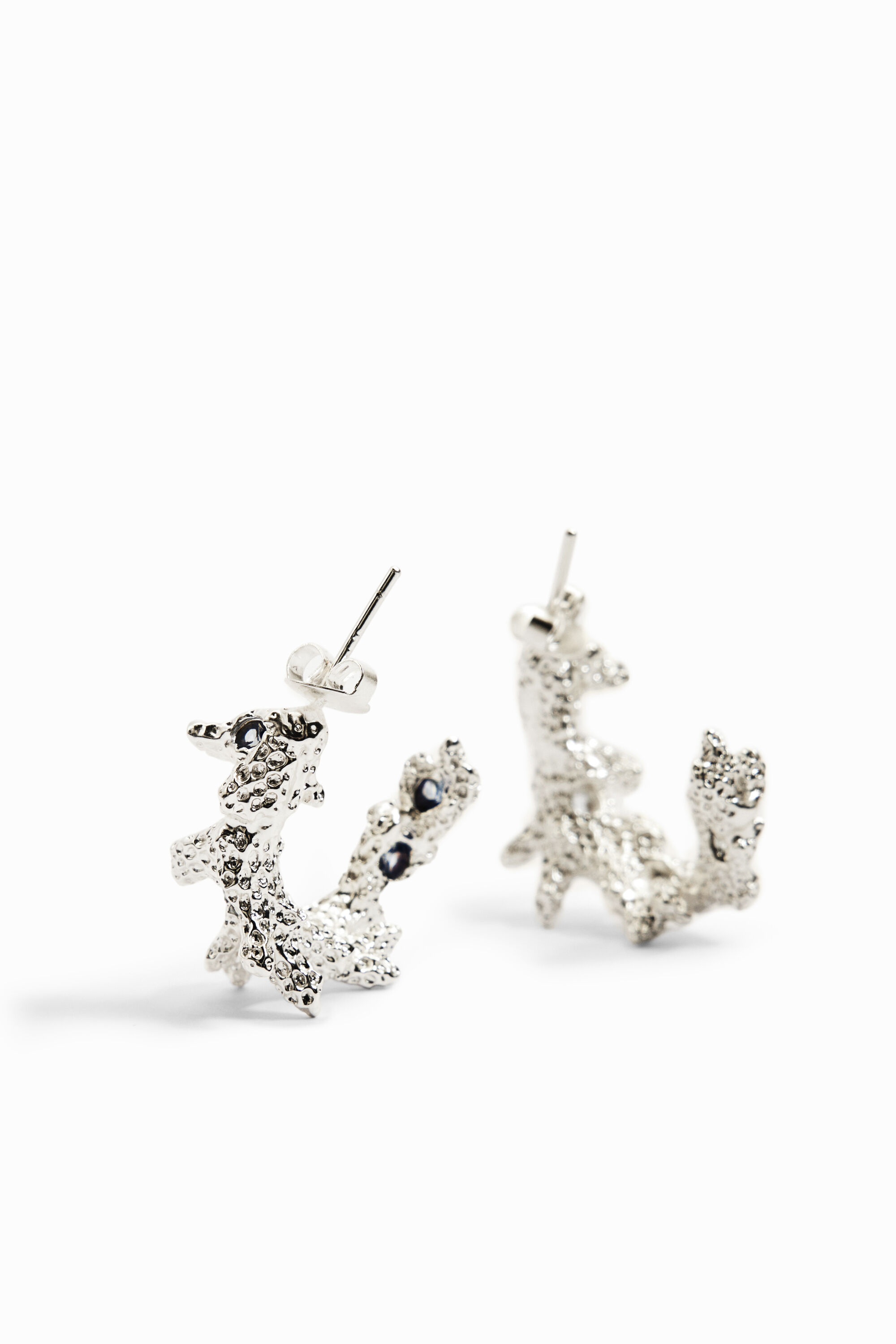 Boucles d'oreilles plaquées argent Zalio