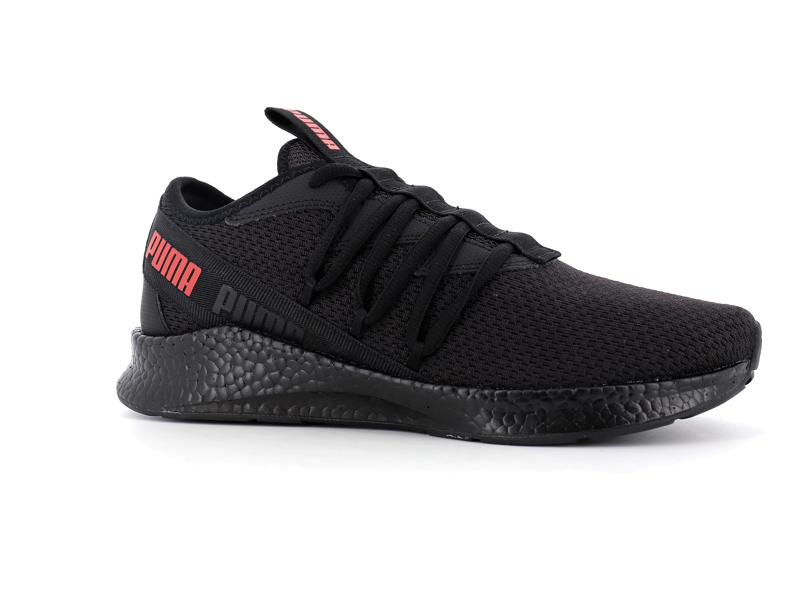 Puma-192568 Matières combinées Noir Rouge