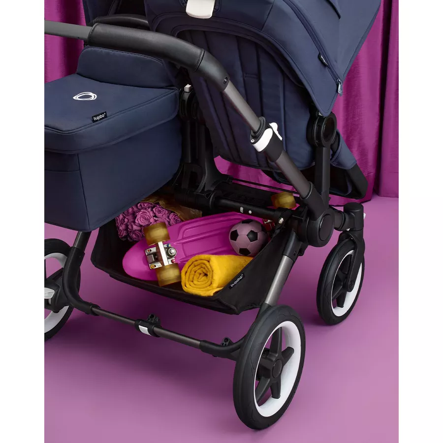 bugaboo Geschwisterwagen Donkey 5 Duo Complete BlackMisty White