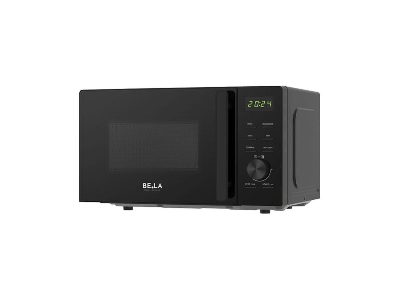 Berger Lanz Mikrowelle mit Grill MW20P62 Schwarz Mikrowelle mit Grillfunktion