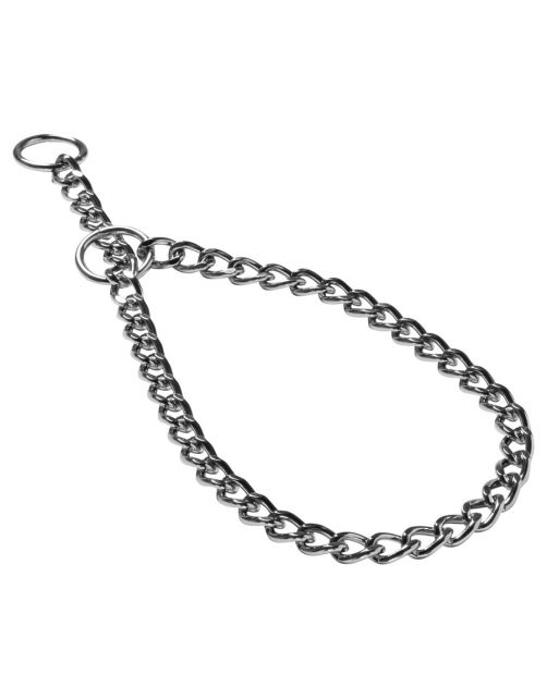 Adori Halsketting Extra Grof Chroom - Hondenhalsband