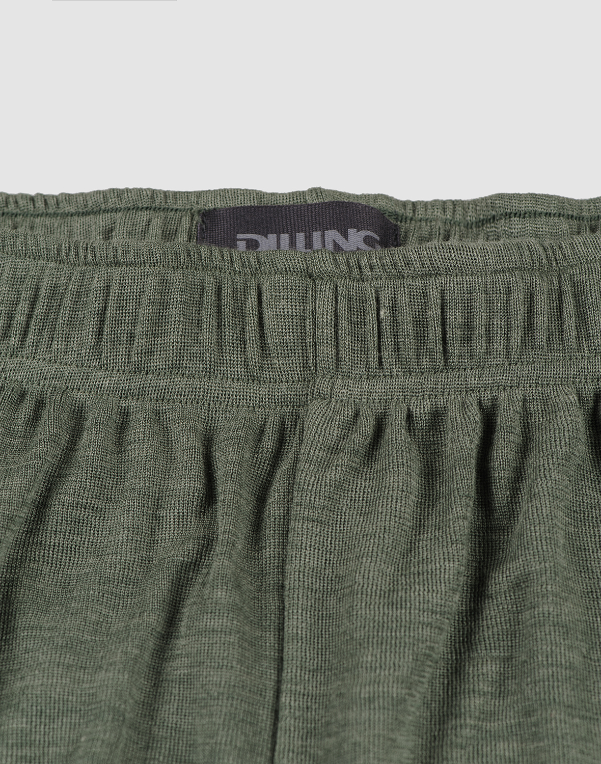 Broek met wijde pijpen van merinowol/zijde voor dames -