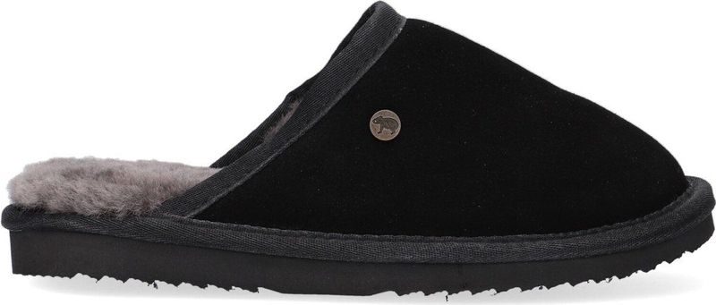Warmbat - Kids Classic - Pantoffel - Black - Suède
