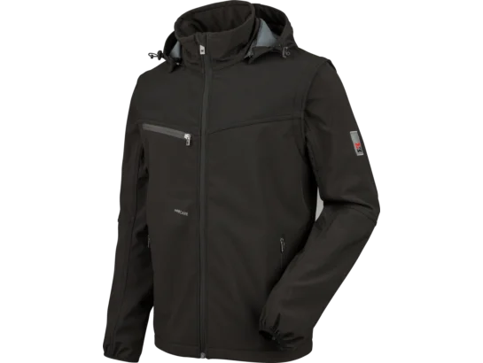 Veste Softshell de travail Stretch X Würth MODYF noire