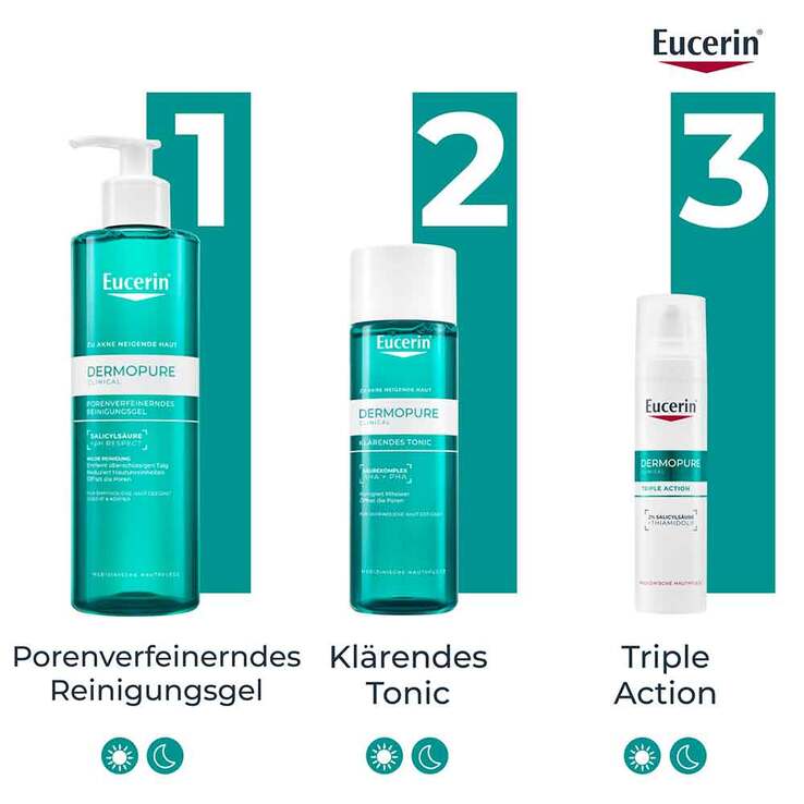 Eucerin Dermopure Clinical klärendes Tonic, 200 ml