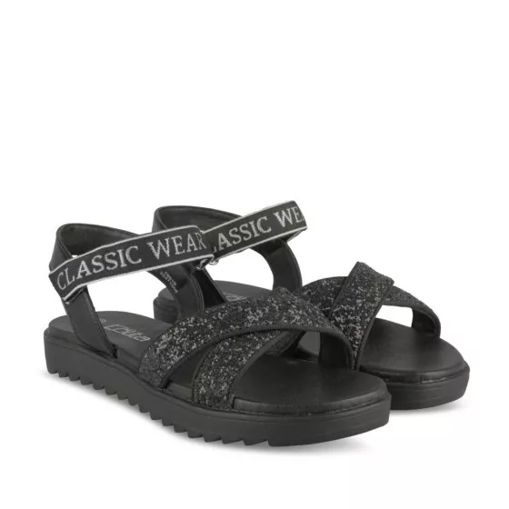 Sandales NOIR LITTLE LOLITA