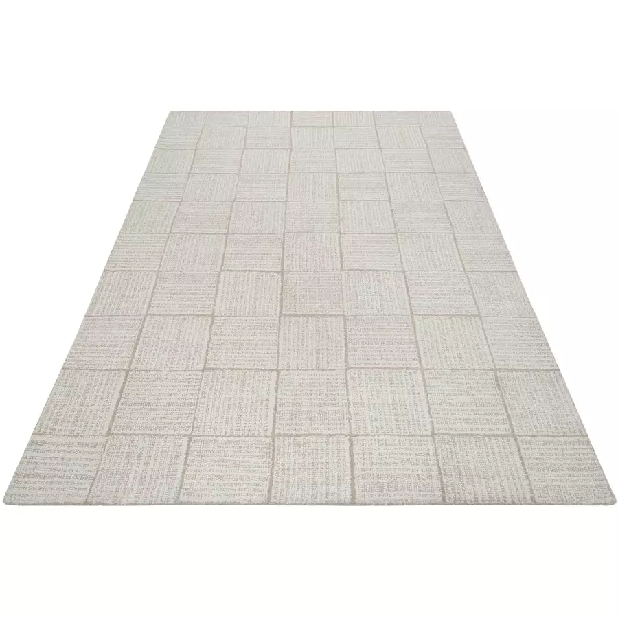 Wecon home Kurzflorteppich Lasse creme beige