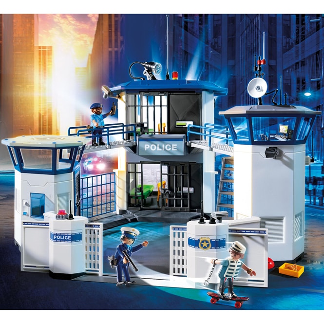 Playmobil® 6872 - Polizei-Kommandozentrale mit Gefängnis - Playmobil City Action