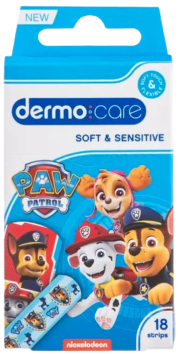 Dermo Care Paw Patrol Pleisters 18 stuks