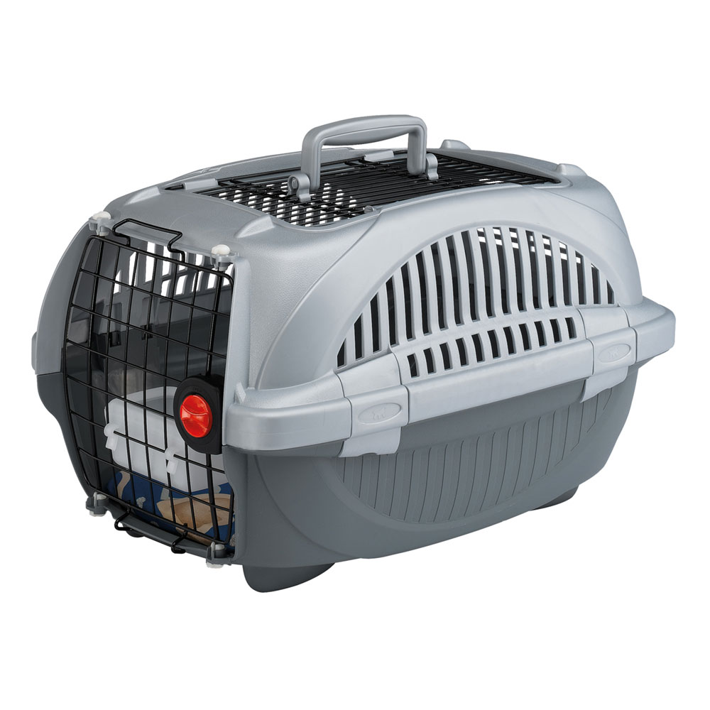 Porte-chiens chats voyage toit ouvrant ferplast atlas deluxe open
