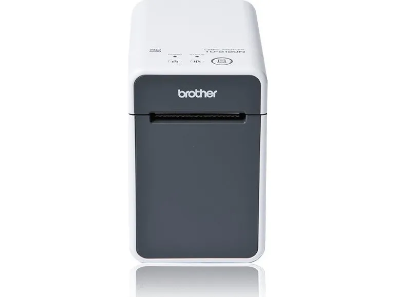 Brother TD-2125N - Etiketprinter - direkte termisk - Rulle (6,3 cm) - 203 dpi - op til 152.4 mm/sek. - USB 2.0, LAN, seriel, USB vært