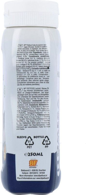 Biofood zalmolie - 250 ML