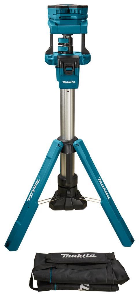 Makita NLADML814 Accu Statieflamp (3 spot) 14,4V / 18V met tas en draagband
