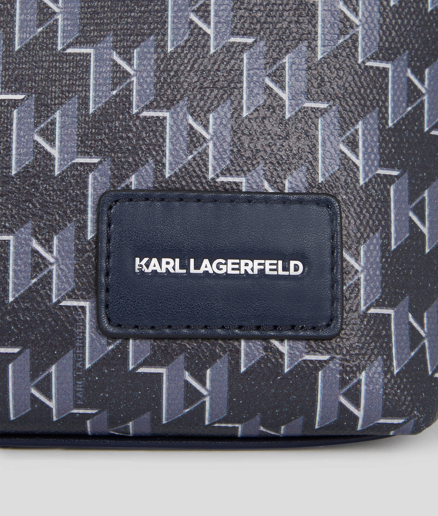 TROUSSE À MAQUILLAGE K/VOYAGE - Monogramme bleu marine
