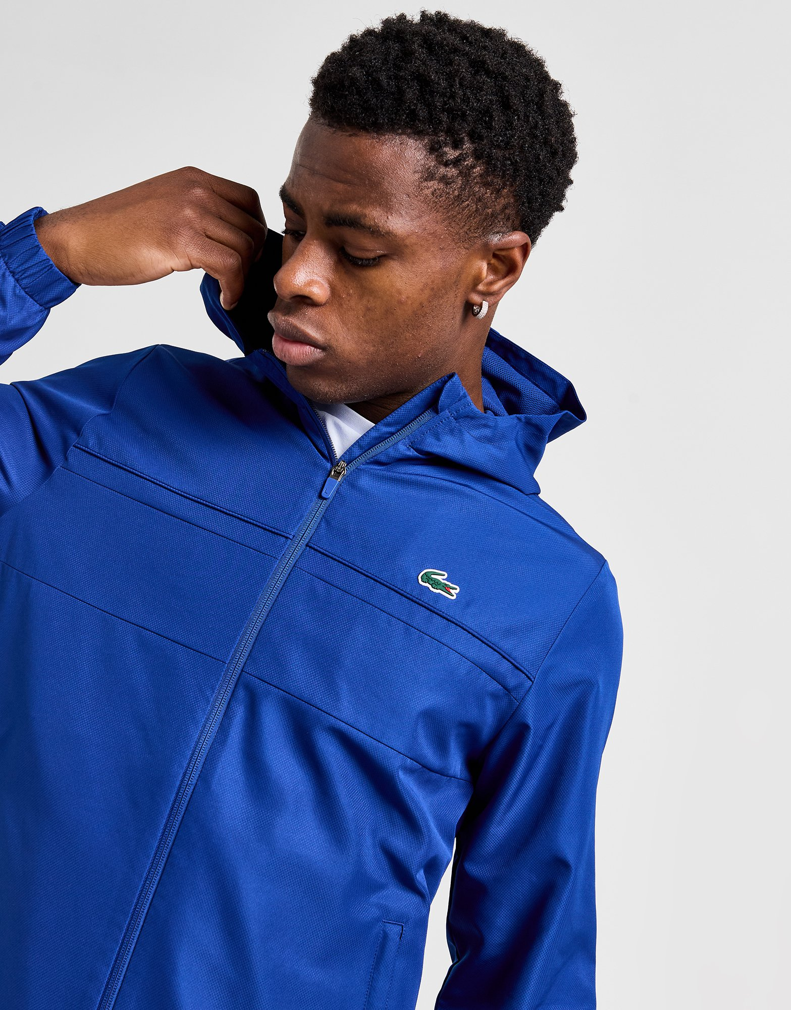Lacoste Sweat à Capuche Zippé Guppy Homme