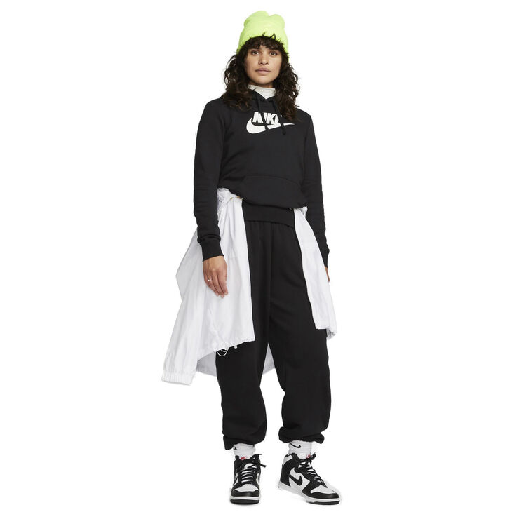 Nike Sportswear Club Fleece Logo hættetrøje Sort
