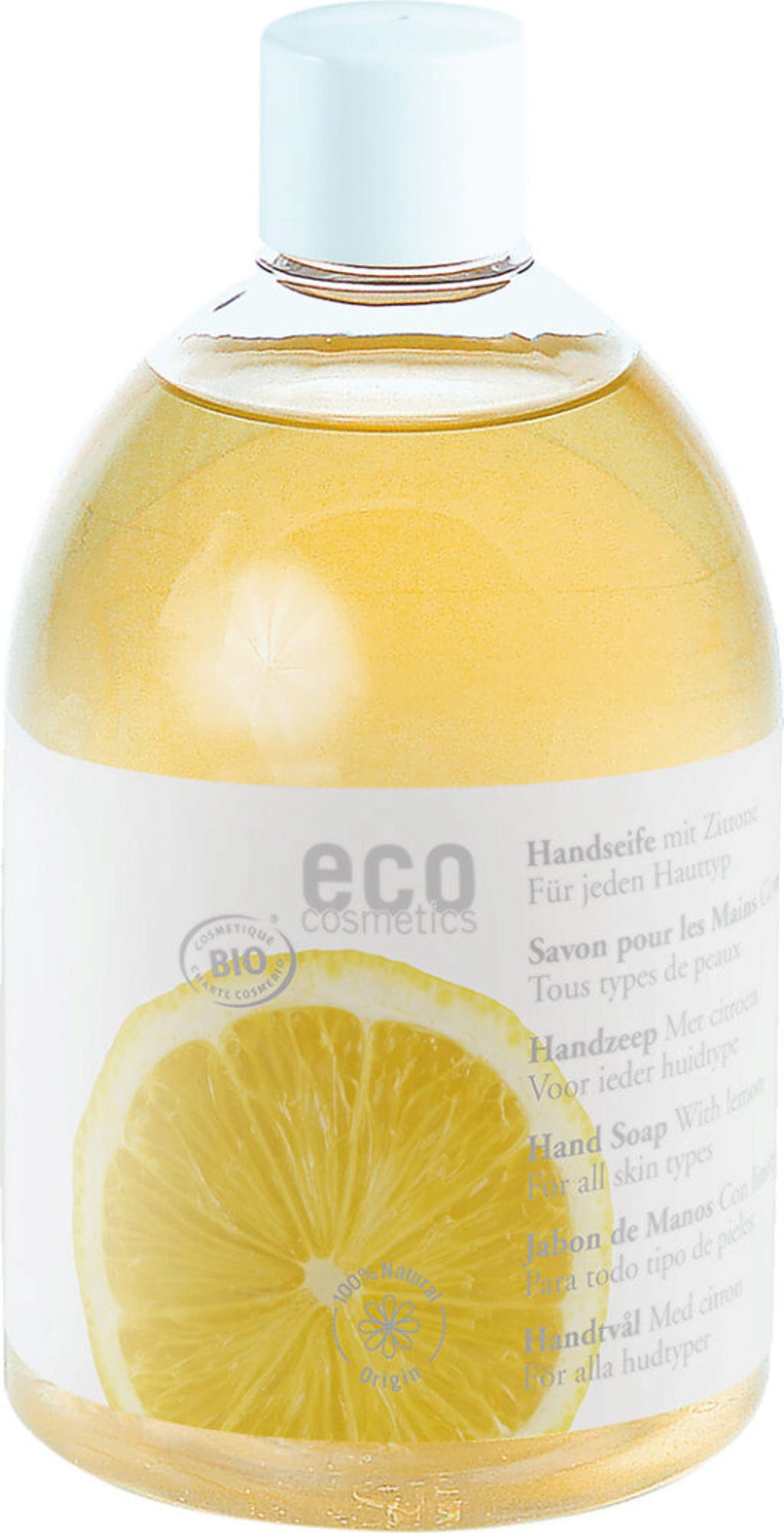 eco cosmetics  Handseife Zitrone, Refill 500 ml