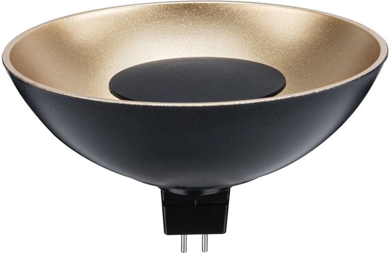 LED Reflector Lamp - Warmwit - Zwart en Goud - GU5,3 Fitting