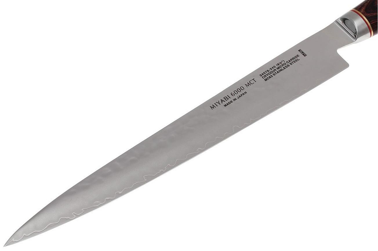 Miyabi 6000MCT Sujihiki, 24cm, 34078-241 by Zwilling