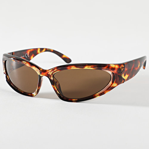 Lunettes De Soleil Fauve Marron