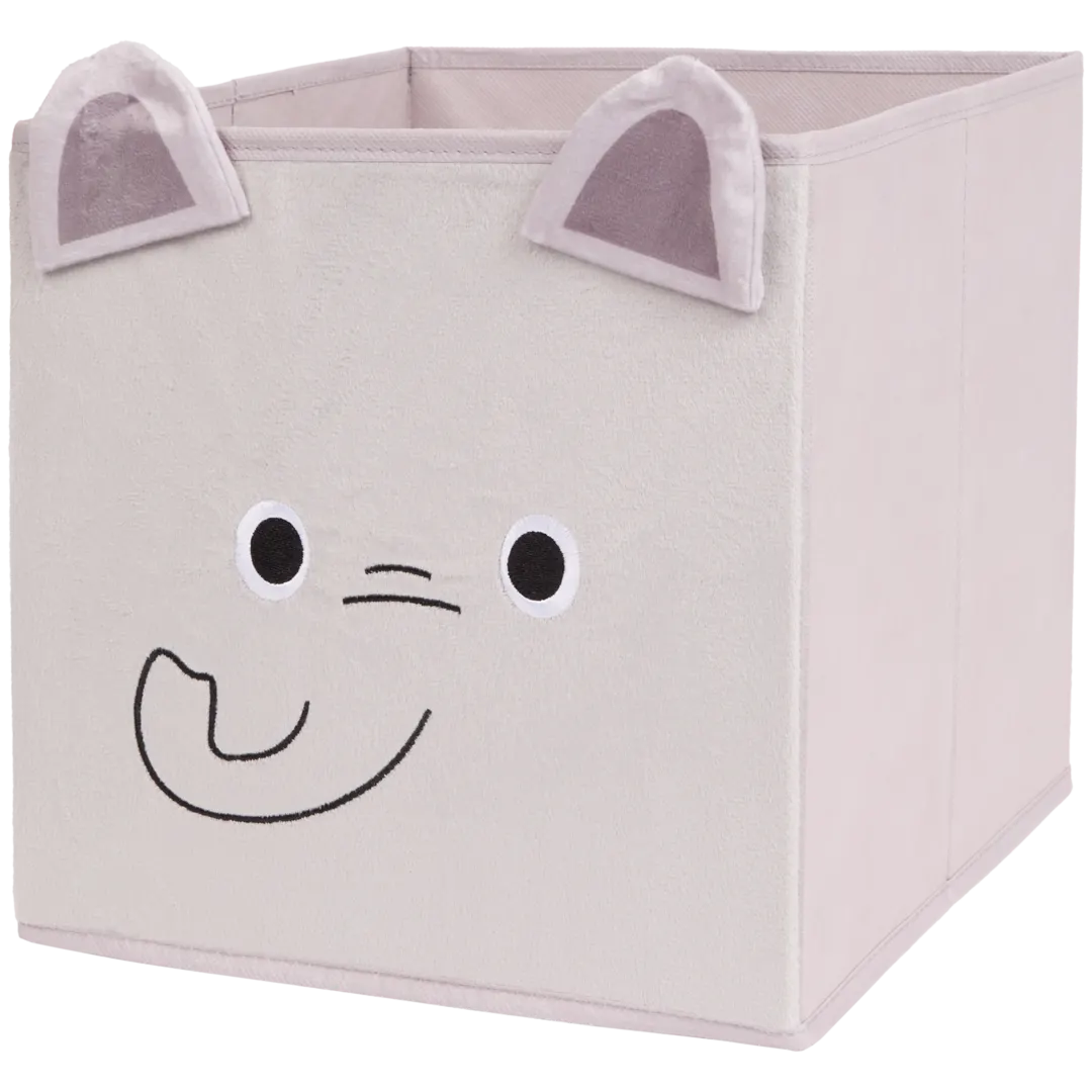 Panier de rangement pliable à motif