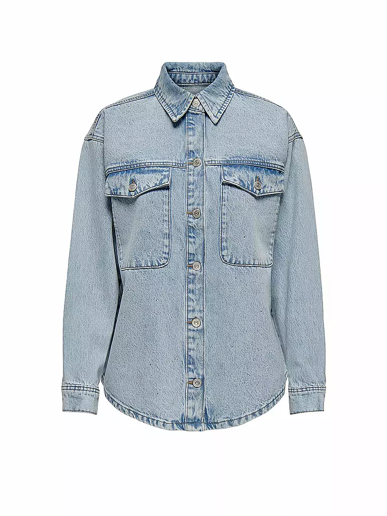 ONLY Jeansbluse ONLMERCURY hellblau