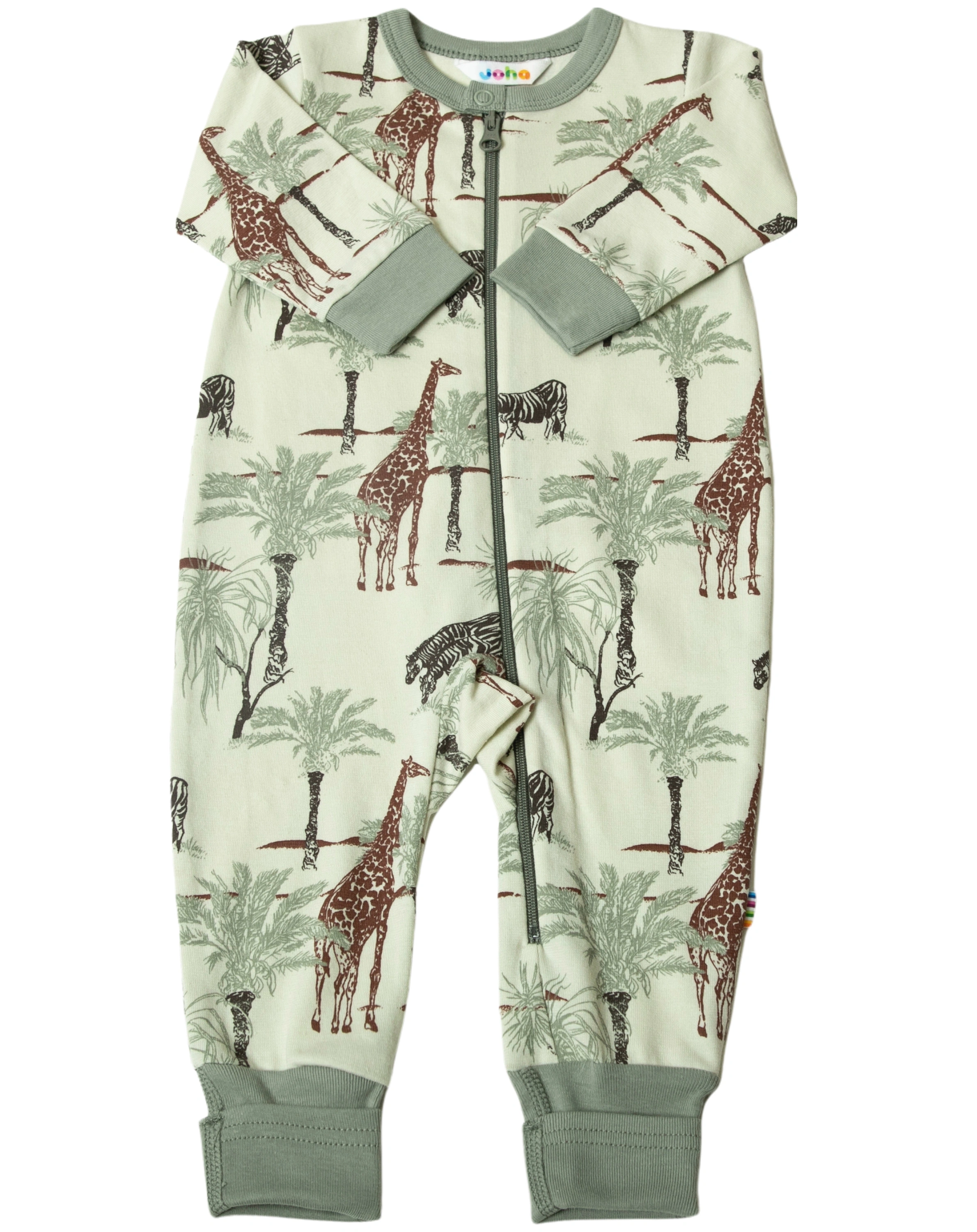 Schlafstrampler 4030 SAVANNAH in green