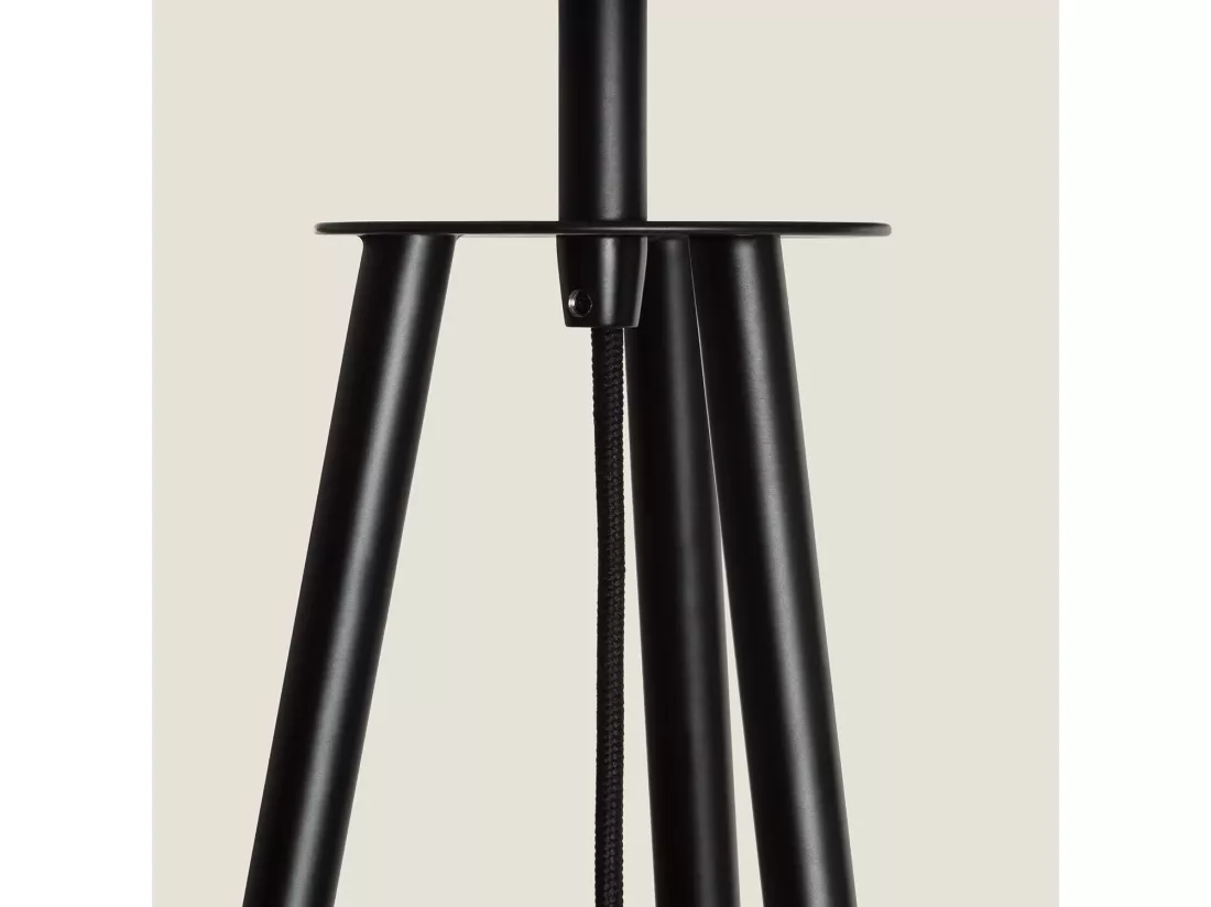Lampadaire Kathathu Noir