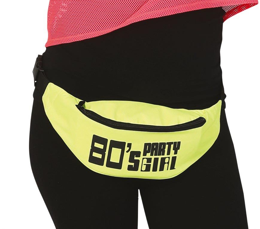 Gele Heuptasje 80'S Party Girl