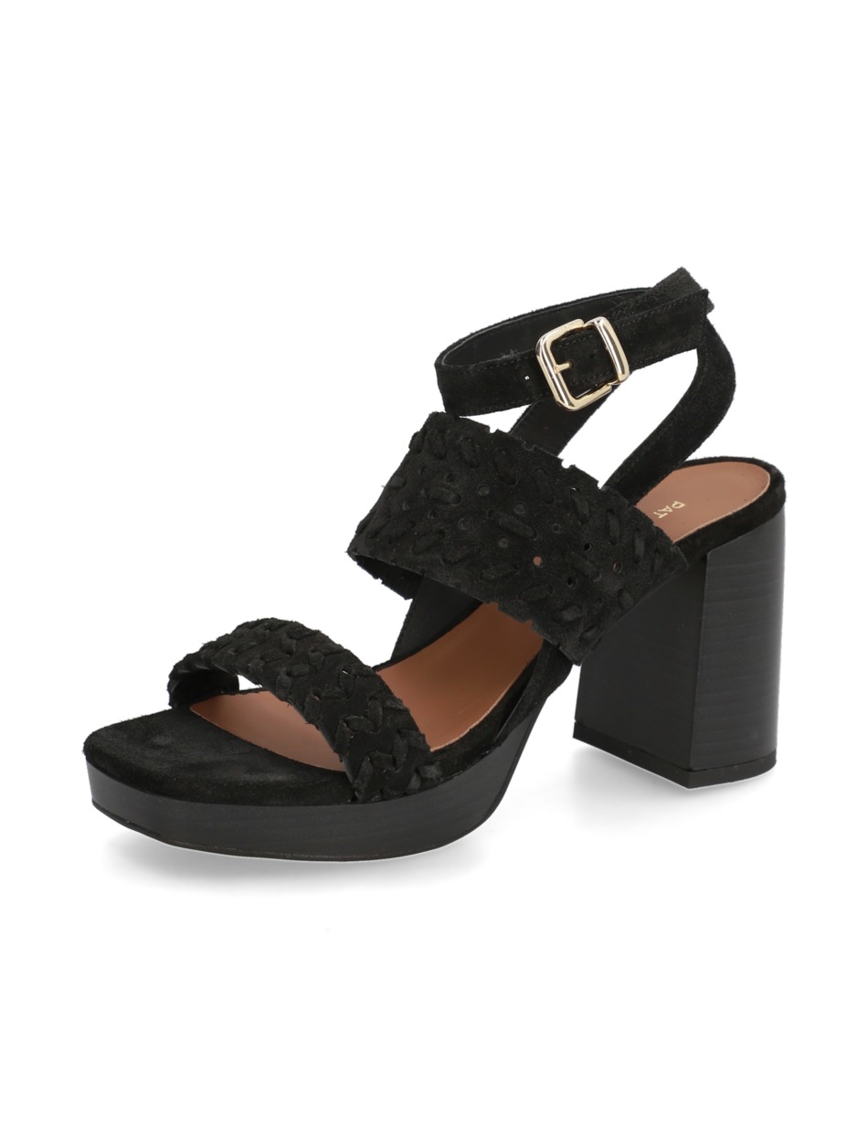 Veloursleder Sandale