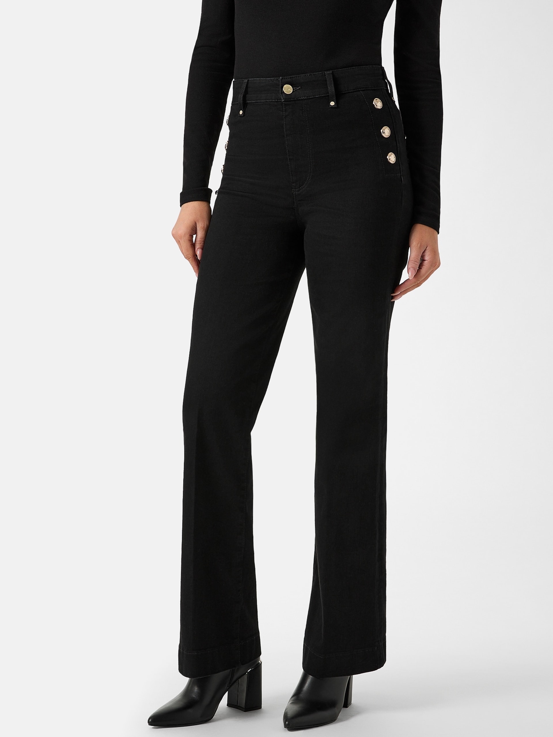Calça jeans boca de sino Eco Faye Sailor