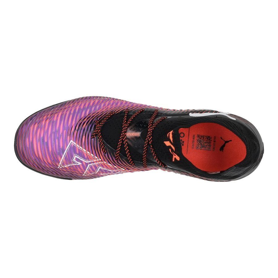 PUMA Future 8 Ultimate AG Unlimited - Noir/Blanc/Glowing Red Femme
