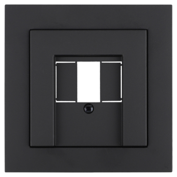 Gira E2 Afdekplaat USB Mat Zwart