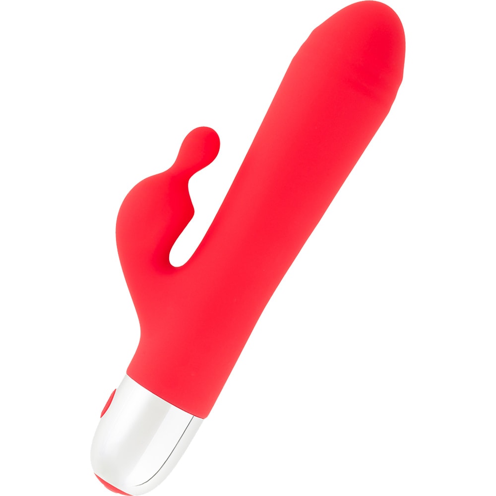 Vibromasseur rabbit - Rouge - 10 programmes