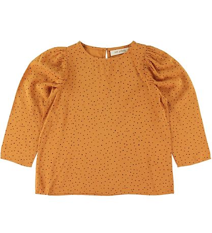 Soft Gallery Pullover - Gaelle - Orange m. Punkte