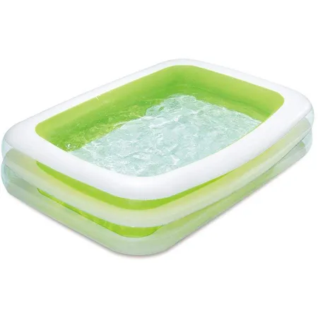 Summer Waves Aufblasbarer 2-Ring-Familienpool Deluxe 262 x 175 x 46 cm