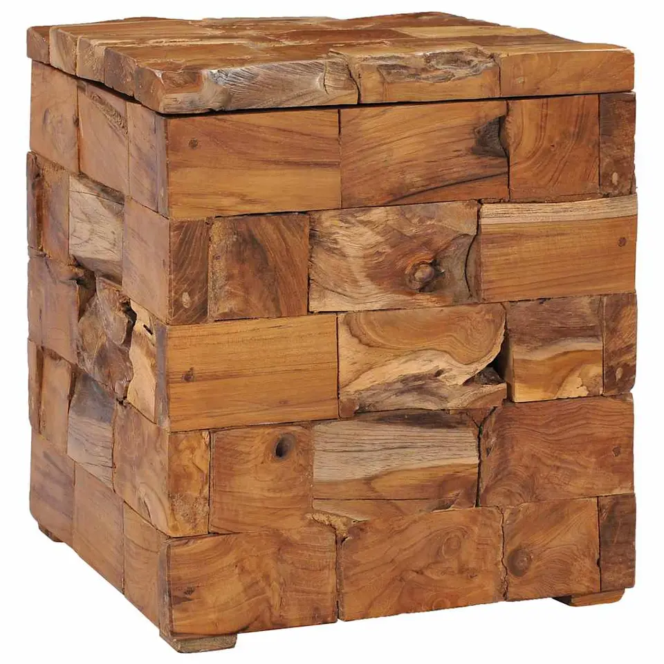 vidaXL - Kruk - Bruin - Hout