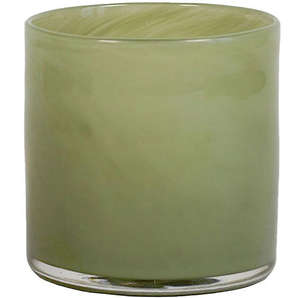 Lyric telysglass, olive green, small