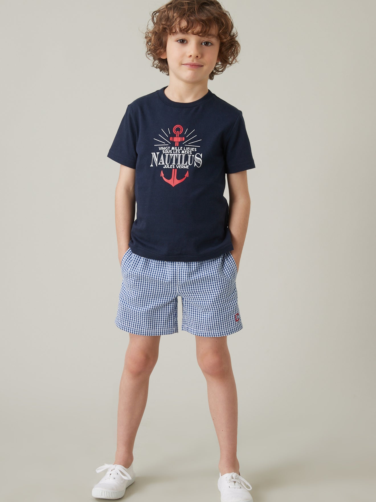 Short de bain Garçon vichy