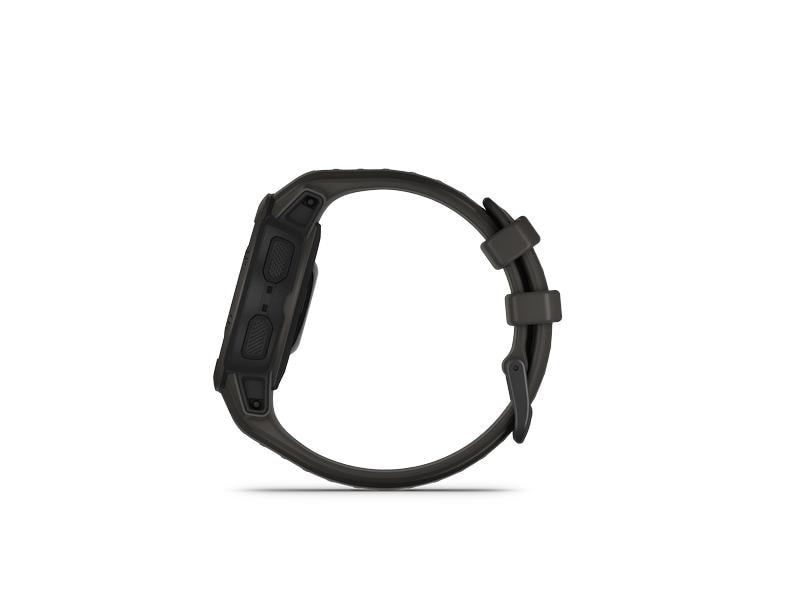 GARMIN Sportuhr Instinct 2S Solar, Anthrazit/Schwarz Multisportuhr für In- und Outdoor
