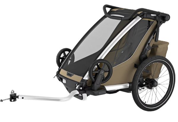 THULE CHARIOT CROSS 1 Gen. 2 Kinderanhänger  alufaded khaki