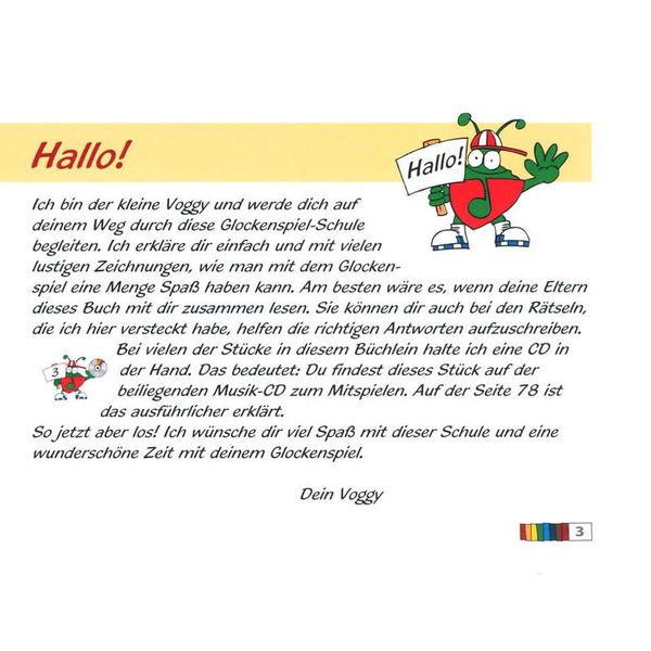 Voggenreiter Voggy's Glockenspielschule