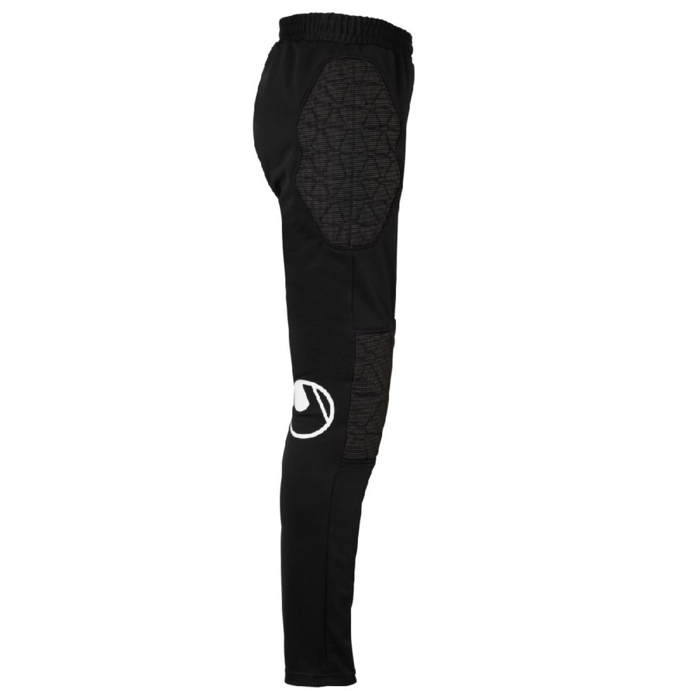 Uhlsport Anatomic Kevlar Keepersbroek Kids Zwart Wit
