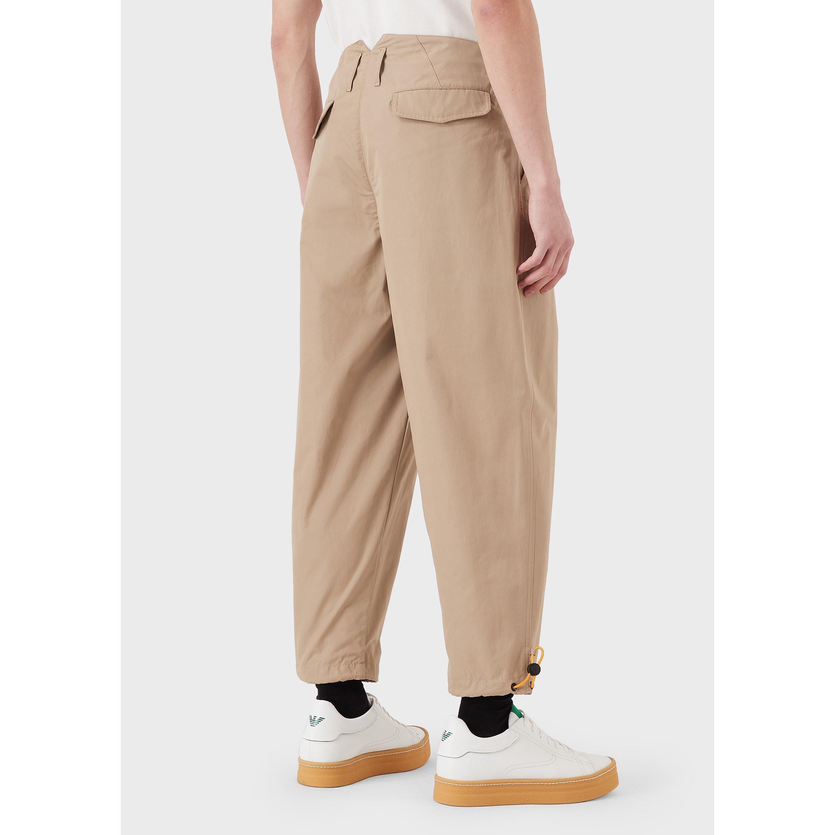 Emporio Armani Straight Leg Trousers