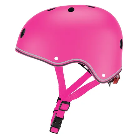 Authentic Sports Globber Helm Primo Lights Gr. XS/S 48-53 neon pink
