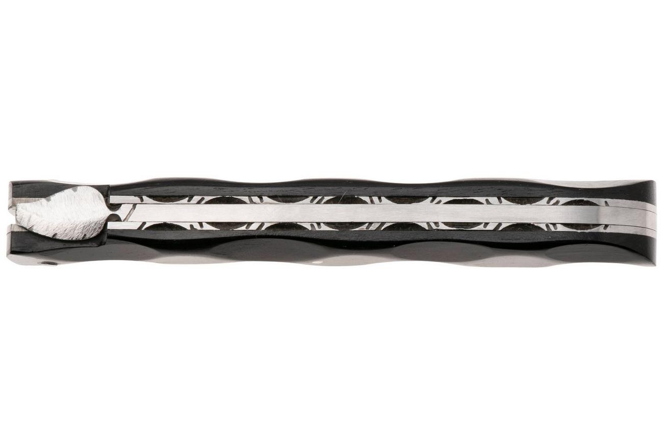 Laguiole en Aubrac Sauveterre Ebony, zakmes, 11 cm